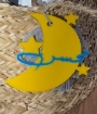 Picture of Helal Acrylic Tag - علاقة اكريليك شكل هلال 