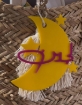 Picture of Helal Acrylic Tag - علاقة اكريليك شكل هلال 
